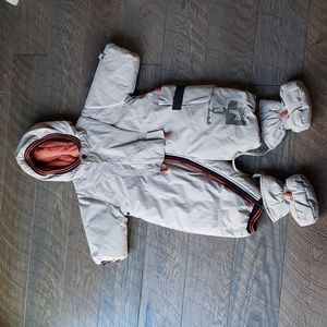 $130 New Marese 6M Cute Super Warm Boys Snowsuit Made in France